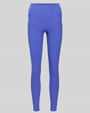 Fabletics Slim Fit Legging Met Brede Tailleband Model 'Oasis' - Blauw