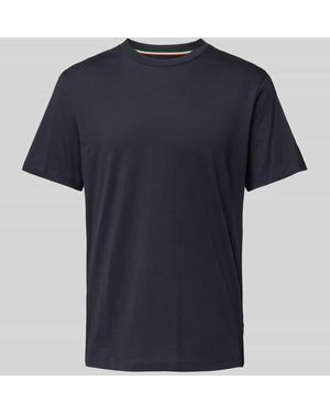 Replay T-Shirt mit Logo-Print - Blau