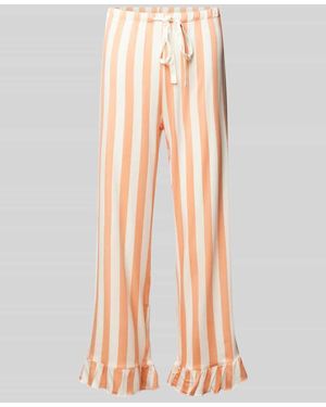 CCDK Copenhagen Relaxed Fit Pyjama-Hose mit Tunnelzug Modell 'Saga' - Natur