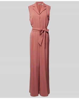 B.Young Jumpsuit Mit Taillengürtel - Pink