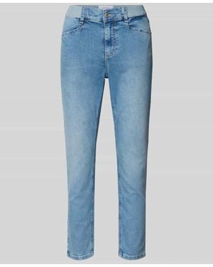 ANGELS Cropped Hose mit elastischem Bund Modell 'ORNELLA' - Blau
