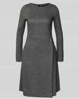 Weekend by Maxmara Getailleerde Jersey Jurk Van Viscosemix, Model 'Balocco' - Grijs