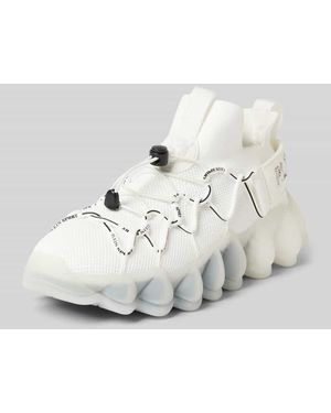 Philipp Plein Sneaker mit Label-Applikation Modell 'THE BUBBLE' - Weiß