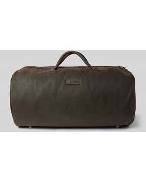 Barbour Weekender Mit Label-Patch Modell 'Holdall' - Schwarz