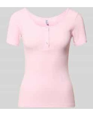 Pieces T-Shirts - Roze