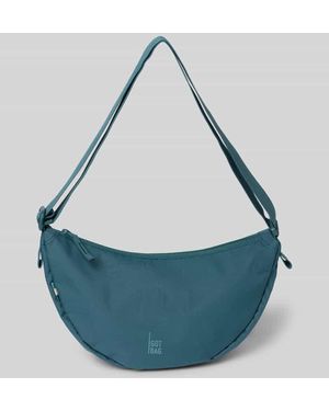 GotBag Umhängetasche mit Label-Detail - Blau