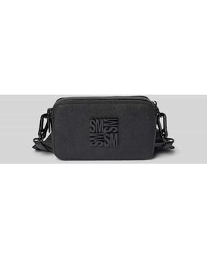 Steve Madden Handtasche mit Label-Applikation Modell 'BRISA' - Schwarz