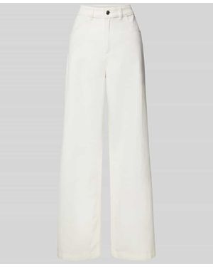 P&C* curated by Veronika Heilbrunner Wide Leg Jeans im 5-Pocket-Design - Weiß
