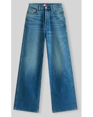 Tommy Hilfiger Wide & Loose Fit Jeans - Blauw