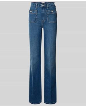 Tommy Hilfiger Bootcut Jeans aus Baumwoll-Mix - Blau