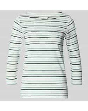 Tom Tailor Shirts Driekwart-Mouw - Grijs