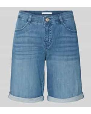 M·a·c Denim Shorts - Blauw