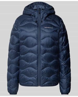 Peak Performance Steppjacke mit Kapuze Modell 'Helium Down' - Blau
