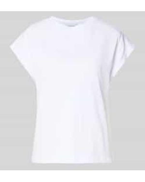 Comma, T-Shirts - Wit