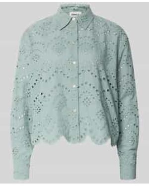ONLY Blouses Lange Mouw - Blauw