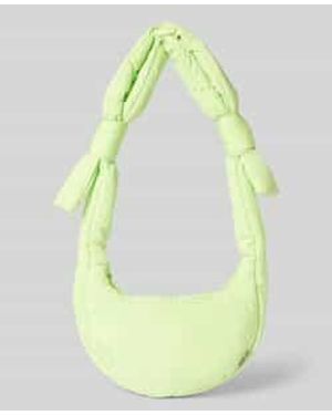 Lefrik Handtas Met Knoopdetails - Geel
