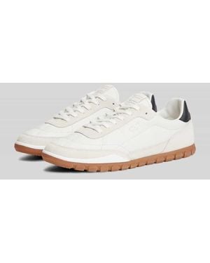 Tommy Hilfiger Sneaker aus echtem Rindsleder - Weiß