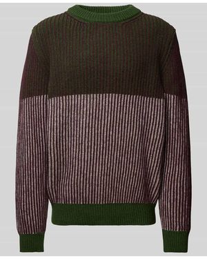 Thinking Mu Strickpullover aus reiner Wolle - Mehrfarbig
