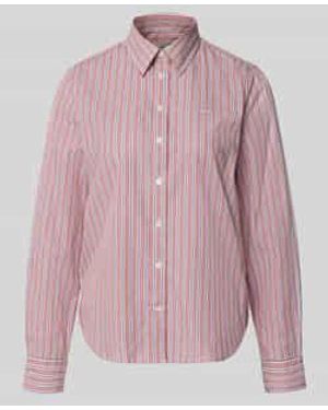 GANT Blouses Lange Mouw - Roze