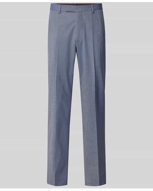 Cinque Anzughose mit Bügelfalten Modell 'Totti' - Blau