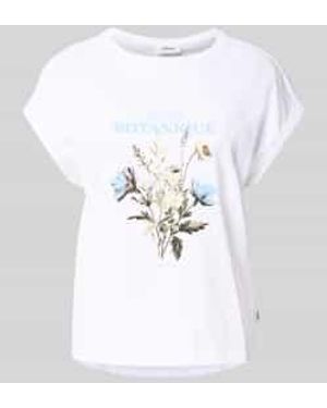 S.oliver Relaxed Fit T-Shirt Van Puur Katoen - Wit