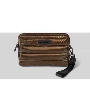 HEY MARLY Kosmetiktasche mit Trageschlaufe Modell 'Lifetime Buddy' - Braun