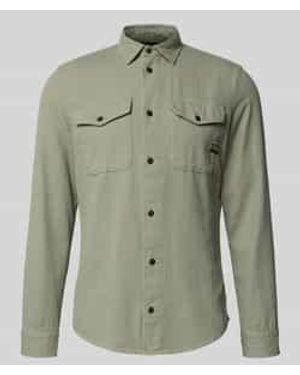 G-Star Casual Overhemden - Groen
