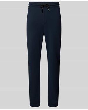 Tom Tailor Tapered Chino mit Viskose-Anteil - Blau