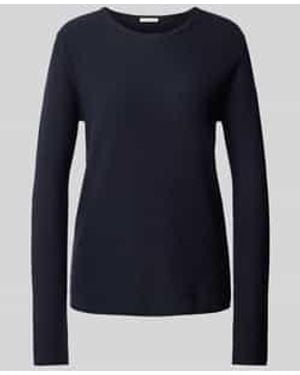 Tom Tailor Regular Fit Gebreide Pullover Met Katoen - Blauw