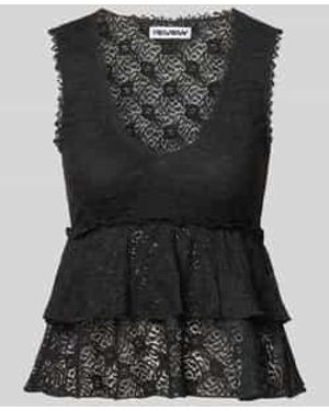 Review Tops - Zwart