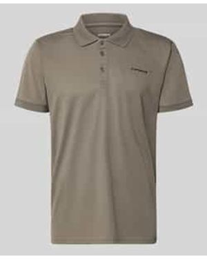 Icepeak Regular Fit Poloshirt Met Logoprint Model 'Bellmont' - Grijs