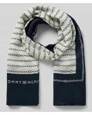 Tommy Hilfiger Pareo Van Een Mix Van Modal En Viscose - Grijs