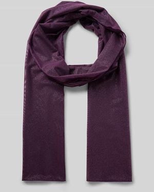 Christian Berg Cocktail Schal mit Glitter-Effekt - Lila