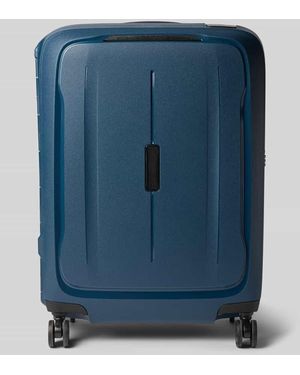 Samsonite Koffer mit Strukturmuster Modell 'Spinner' - Blau