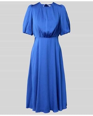 Christian Berg Cocktail Cocktailkleid mit Rundhalsausschnitt - Blau