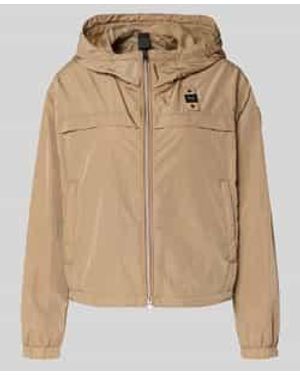 Blauer Usa Bomberjacks - Naturel