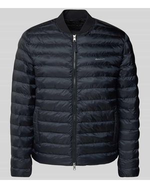 GANT Steppjacke Mit Zweiwege-Reißverschluss - Blau