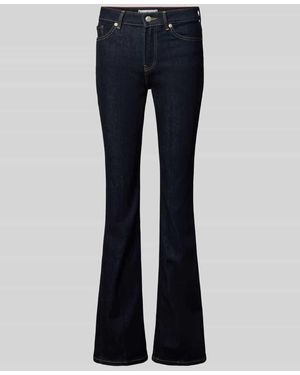 Tommy Hilfiger Relaxed Fit Bootcut Jeans aus Baumwoll-Mix - Blau