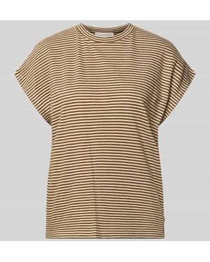 ARMEDANGELS Loose Fit T-Shirt ausm reiner Baumwolle - Natur