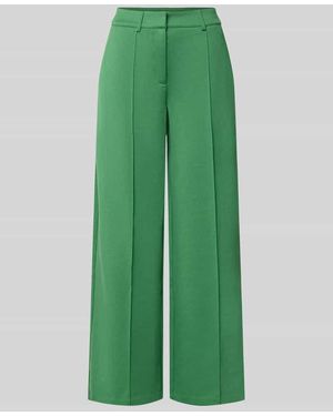 Ichi Wide Fit Hose mit Viskose-Anteil Modell 'Kate' - Grün