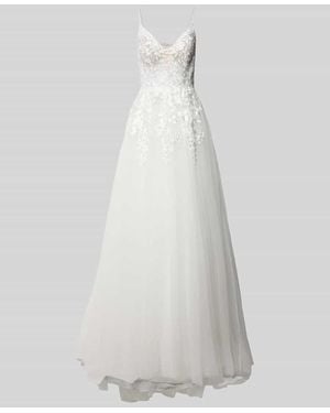 Luxuar Brautkleid Mit Herz-Ausschnitt - Weiß