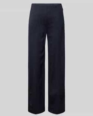 Marc Cain Stoffen Broek Met Elastische Band - Blauw