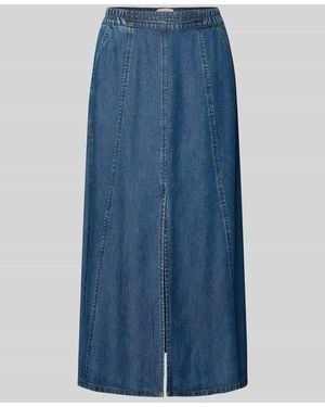 Freequent Jeansrock mit elastischem Bund Modell 'milo' - Blau