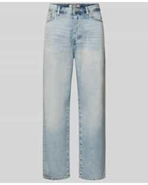 Only & Sons Loose Fit Baggy Jeans Van Pure Katoen Model 'Fade' - Blauw