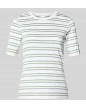 Comma, T-Shirts - Grijs