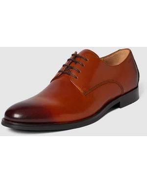 DIGEL Derby-Schuhe Aus Leder Modell 'Sebastian' - Braun