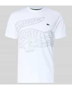 Lacoste Sport T-Shirts - Wit