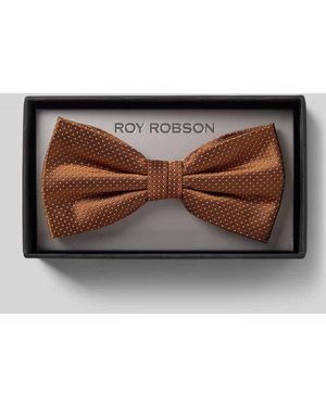 Roy Robson Seidenfliege aus reiner Seide - Braun