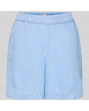 B.Young Relaxed Fit Shorts mit elastischem Bund Modell 'KOSMO' - Blau