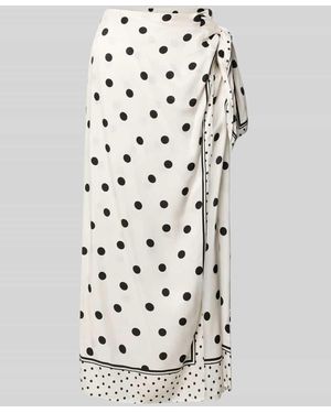 Ted Baker Maxirock aus reiner Viskose Modell 'Alba' - Weiß